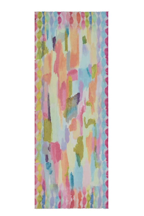 Spaulding Watercolor Pastel Scarf