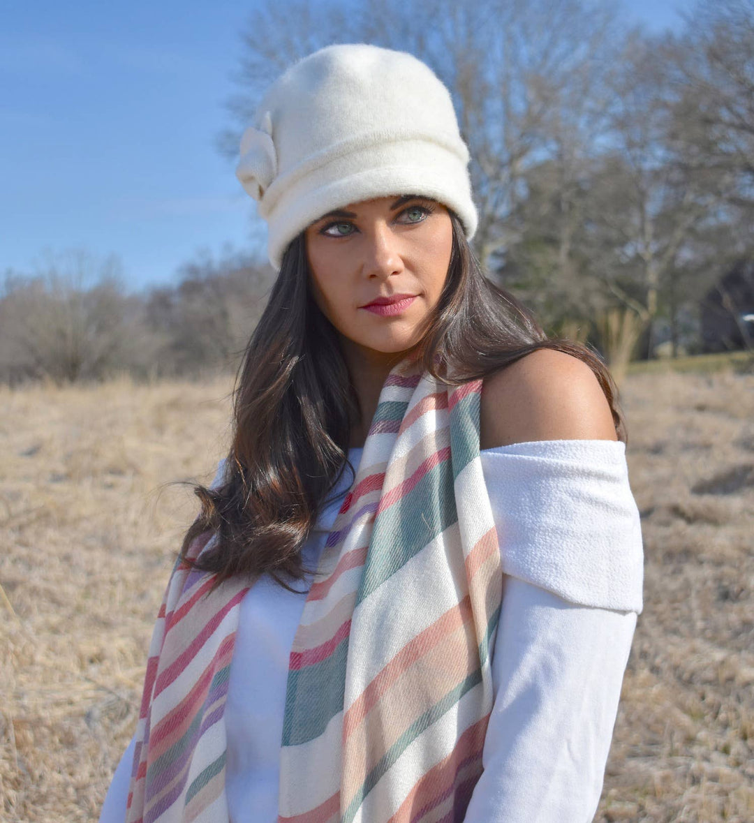 Sebastian Striped Scarf