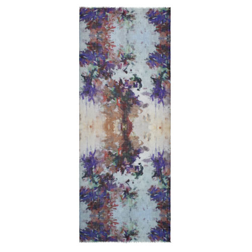 Emirate Floral Wool Scarf