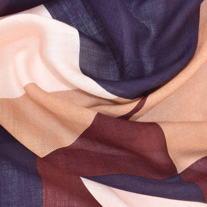 Izumi Geo Colorblock Scarf