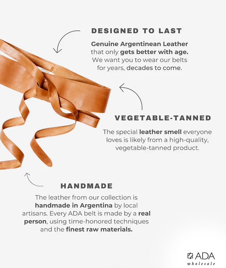 Wrap Belt - Mustard | Adjustable OS