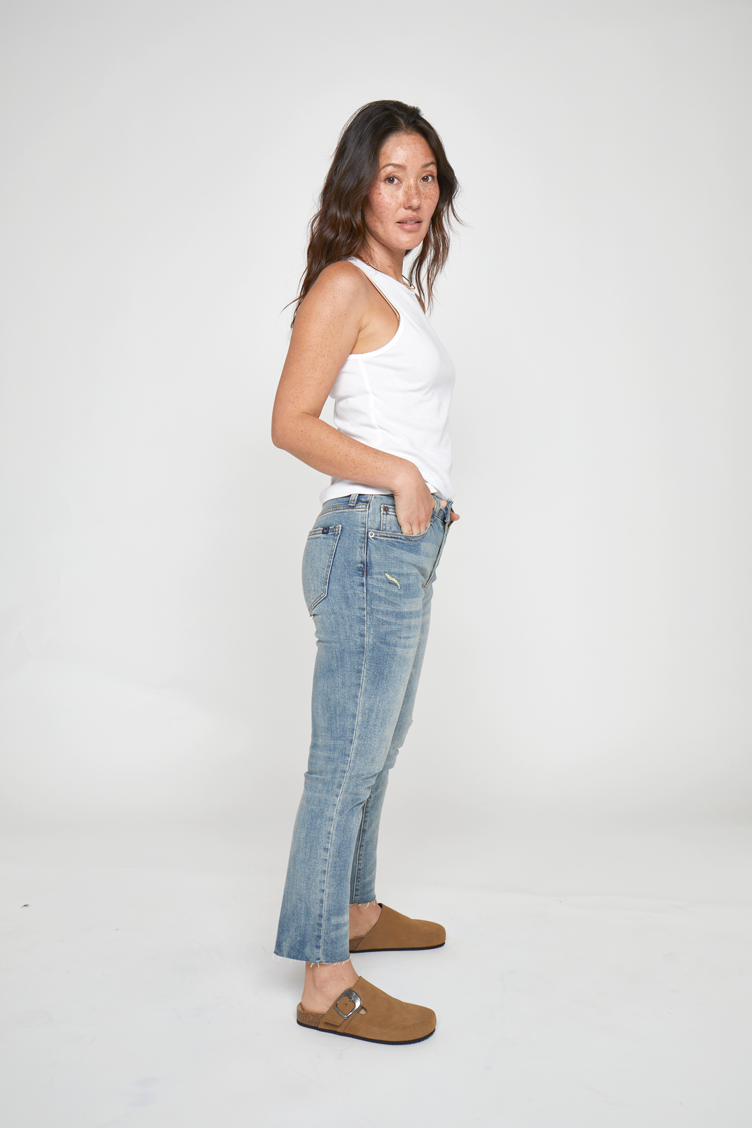 Crosby Mid Rise Relaxed Taper Jean, 4 Year Vintage