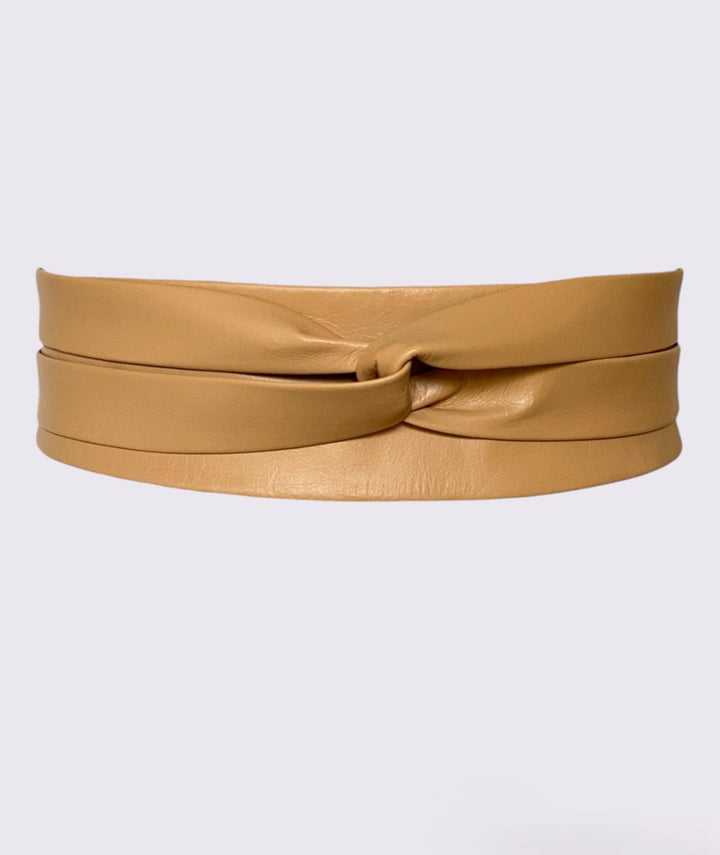 Wrap Belt | Golden Camel | Adjustable One-Size