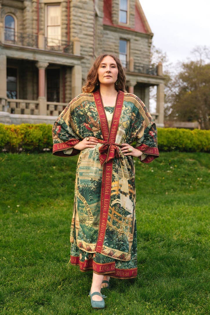 Wildheart Opera Duster Kimono Robe ft. Unicorn & Castle