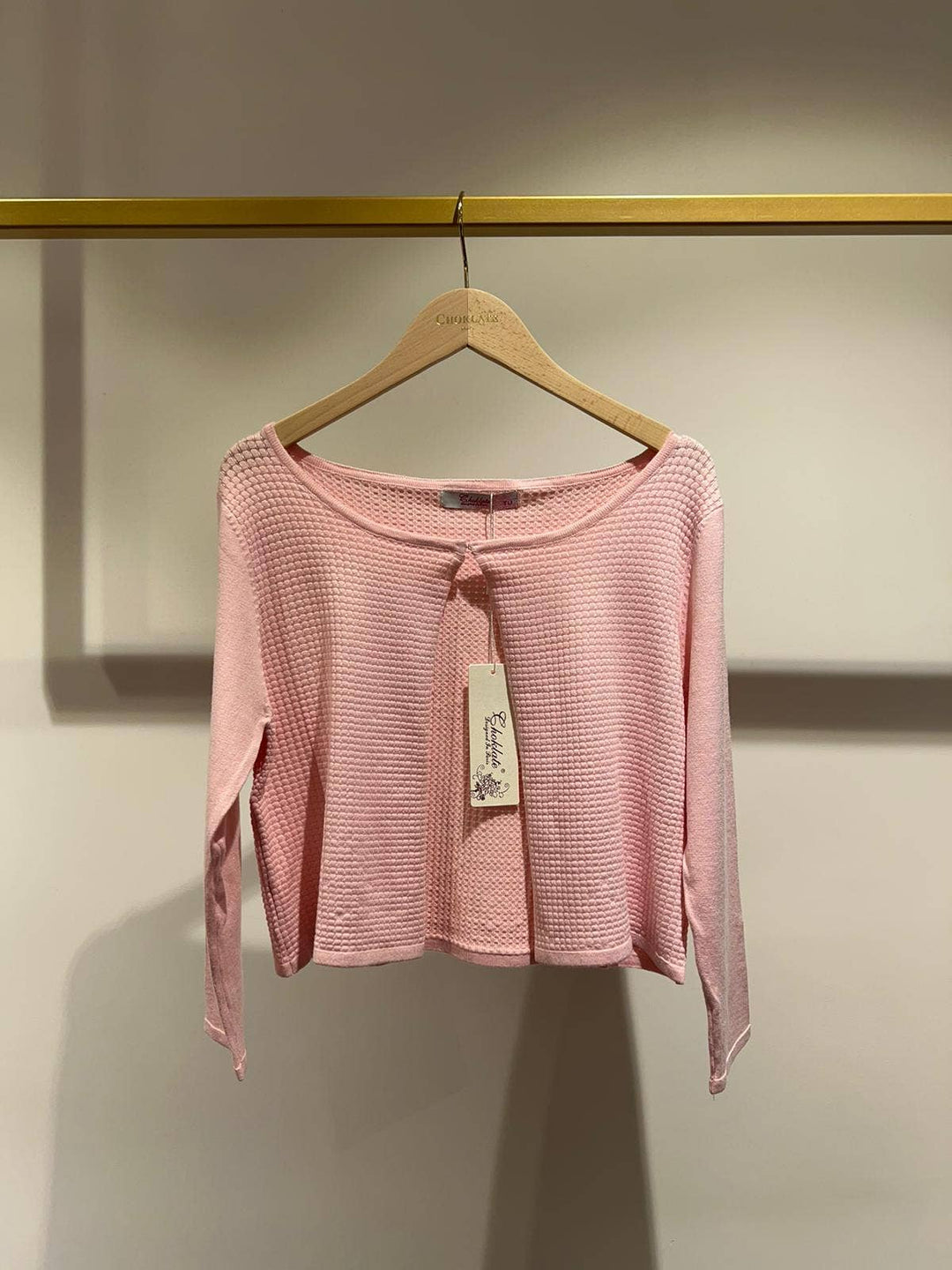 Ribbed Knit Bolero Vest