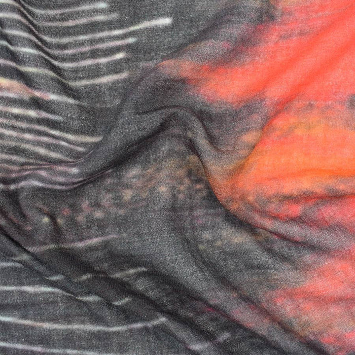 Sapwood Abstract Striped Scarf