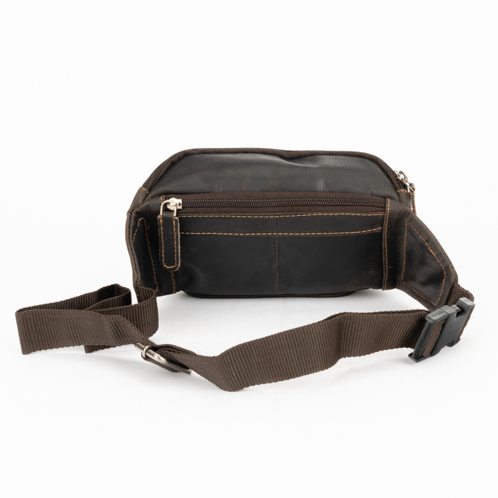 Echuca Unisex Leather Belt Bag
