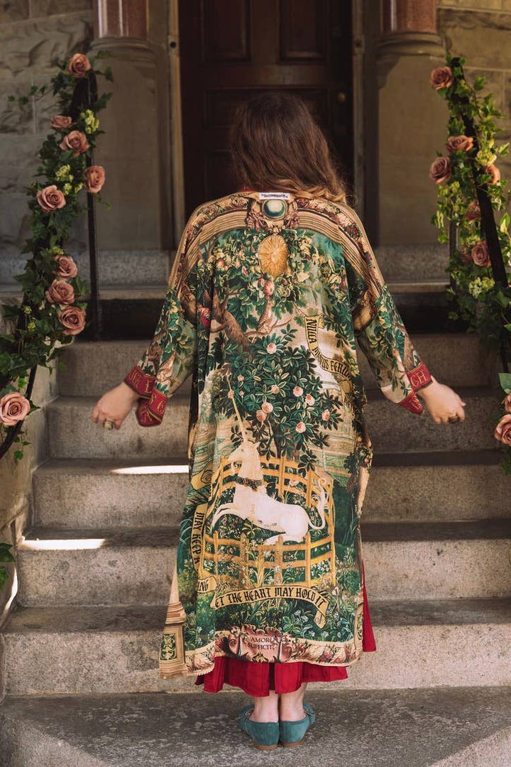 Wildheart Opera Duster Kimono Robe ft. Unicorn & Castle