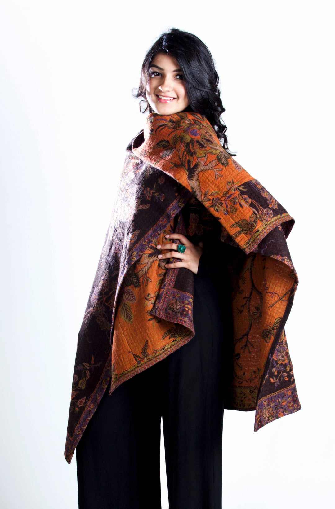 Poncho Cape~ Copper