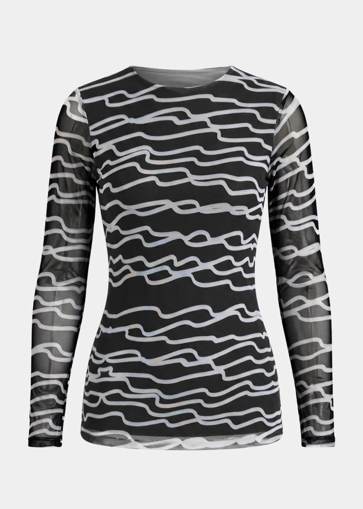 In Waves - Florence Double Sheer Top