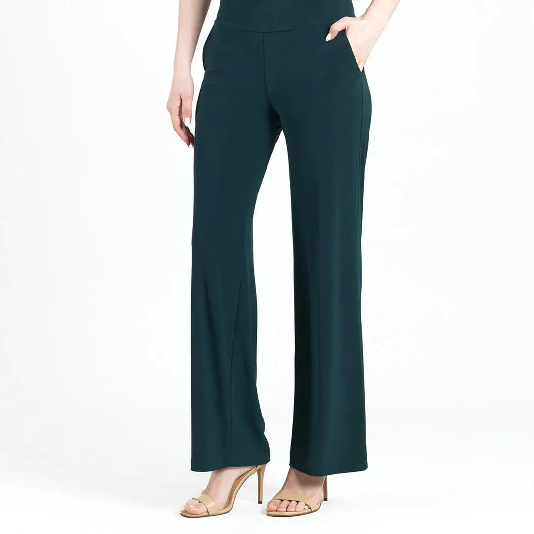 Wide Leg Pocket Pant: Brown