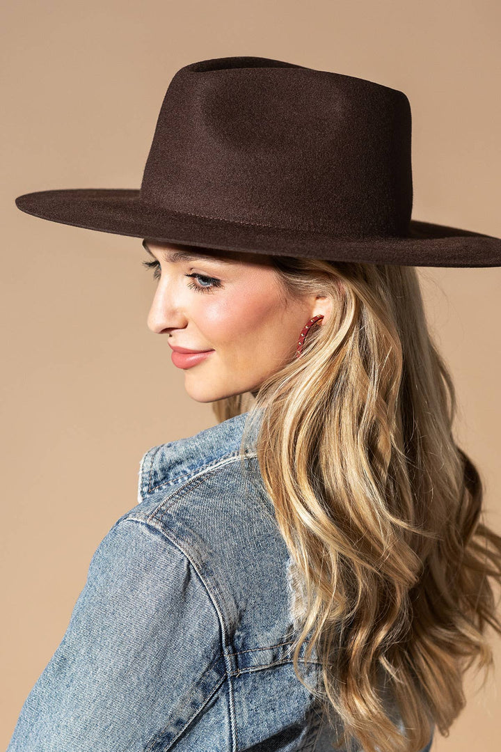 100% Australian Wool Teardrop Panama Hat