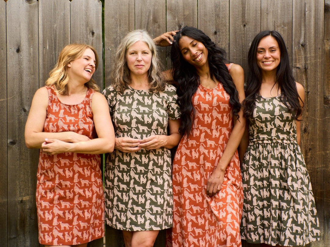 Evanston Dress Leopard Sienna