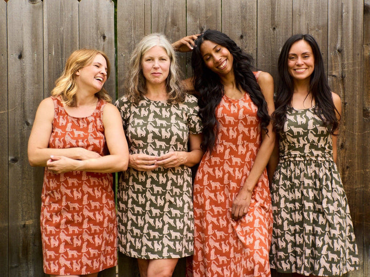 Evanston Dress Leopard Sienna