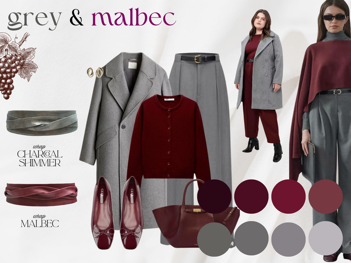 Wrap Belt – Malbec | Adjustable One-Size | Core Style