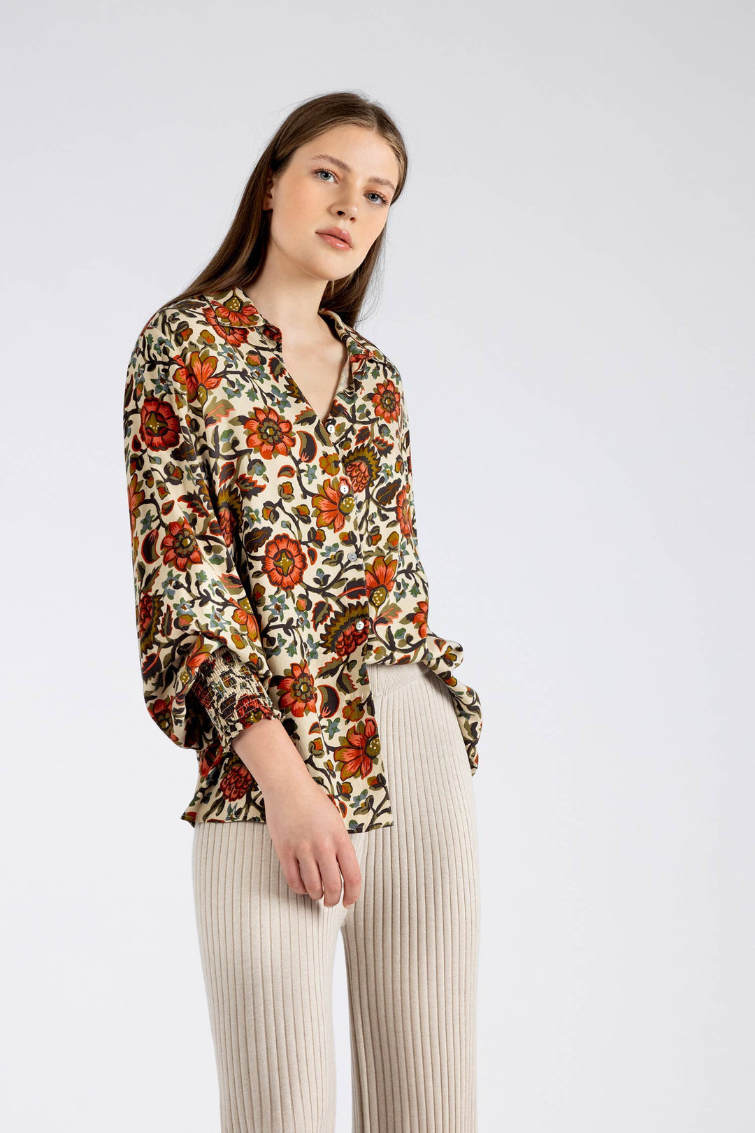 Floral Print Shirt