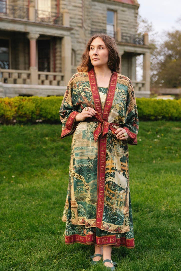 Wildheart Opera Duster Kimono Robe ft. Unicorn & Castle
