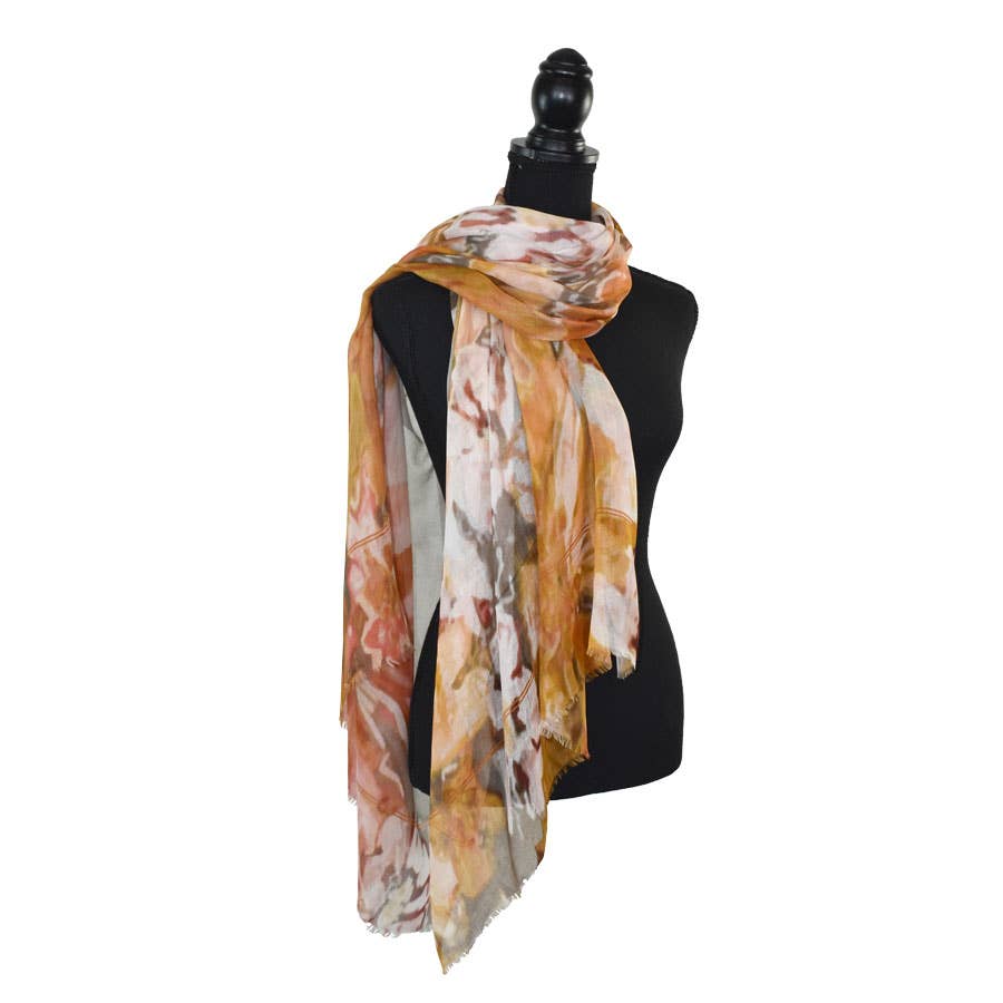 Gonzalez Tropical Floral Scarf