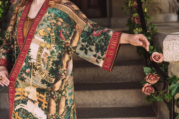 Wildheart Opera Duster Kimono Robe ft. Unicorn & Castle