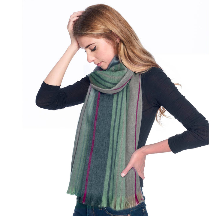 Alpaca Scarf - Wild Wasabi