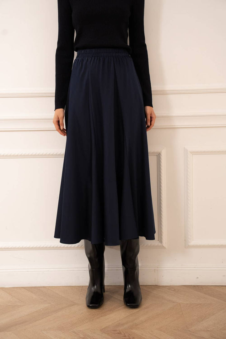 Valentine Skirt in Solid Satin