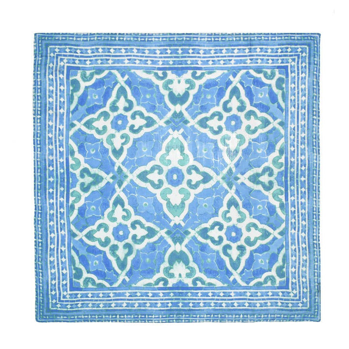 Arnette Medallion Print Square Scarf