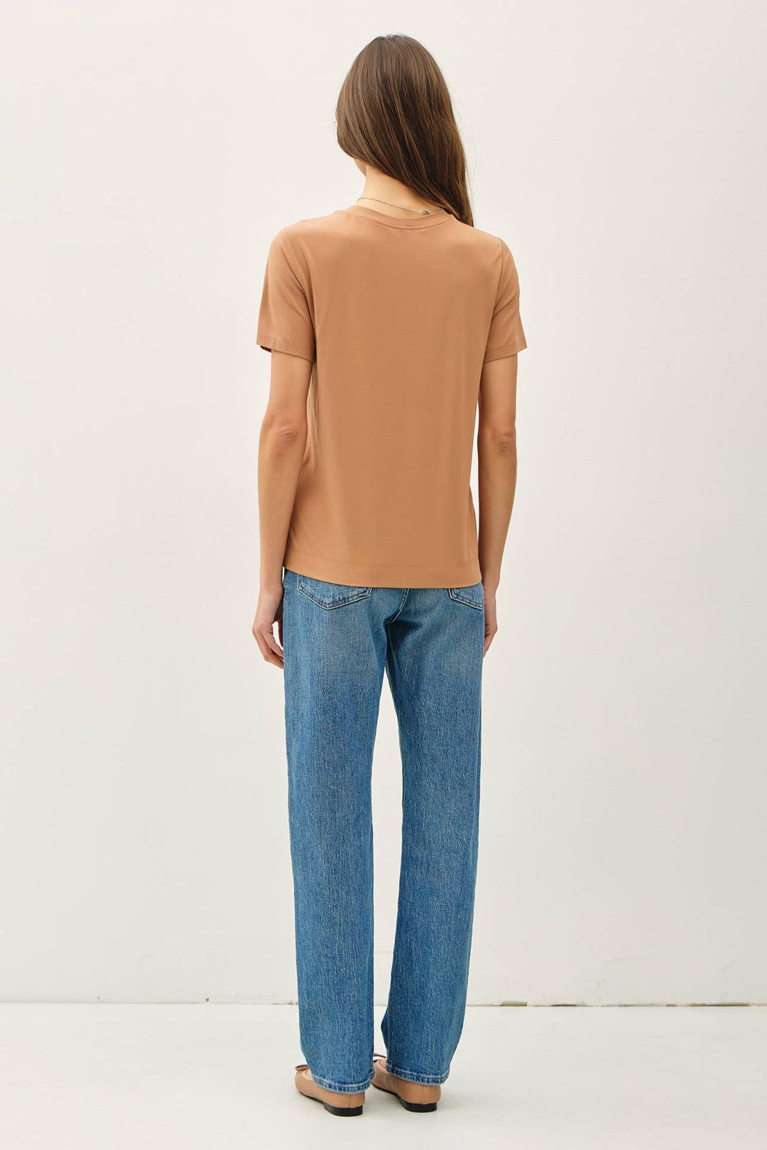 Bamboo/Modal Basic Round Neck T-Shirt