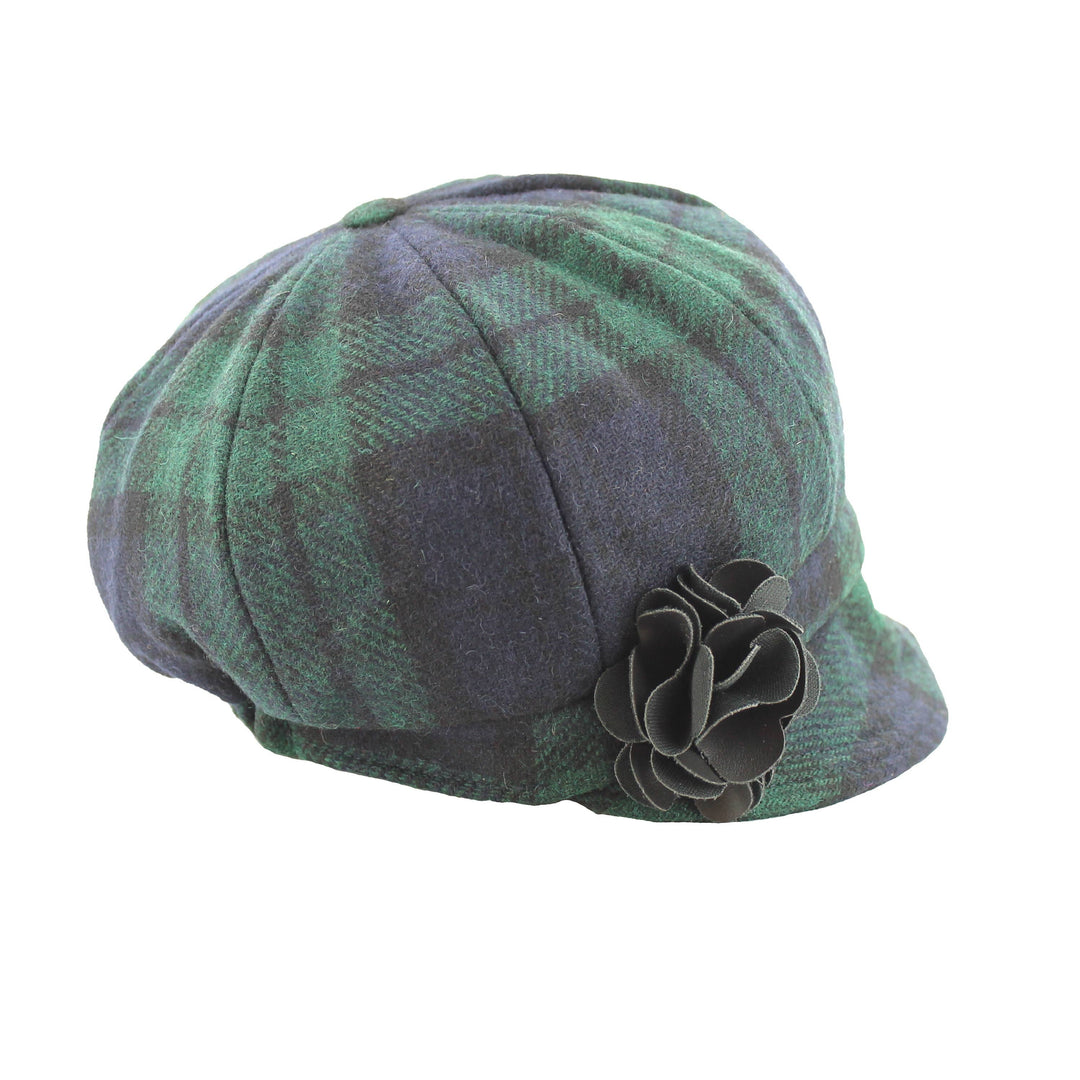 Ladies 100% Wool Newsboy Cap 196-1