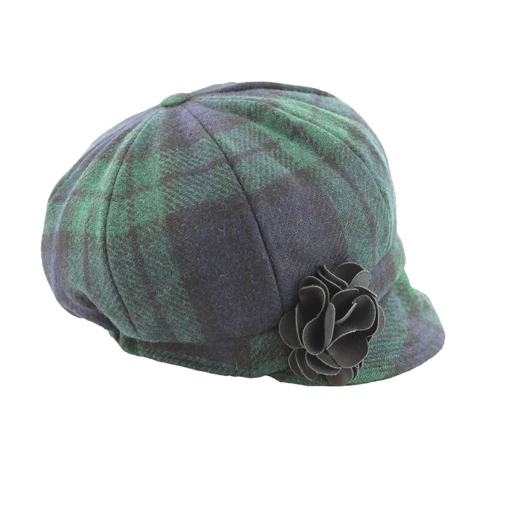 Ladies 100% Wool Newsboy Cap 196-1