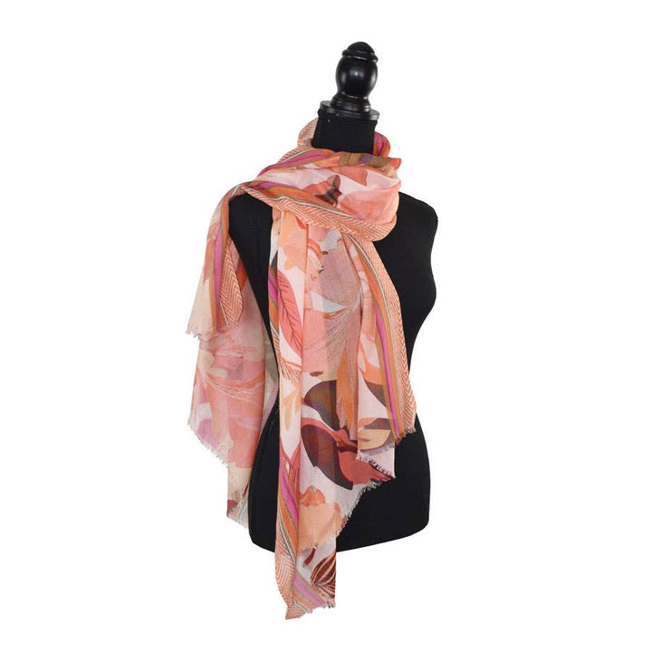 Kirsten Floral Ecovera Cotton Scarf
