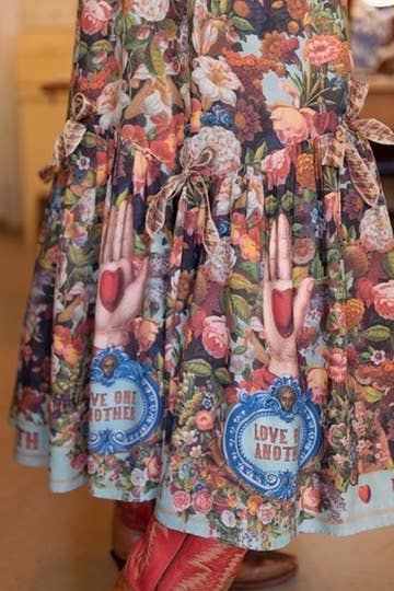 Love Language Atelier Skirt w/ Floral Print