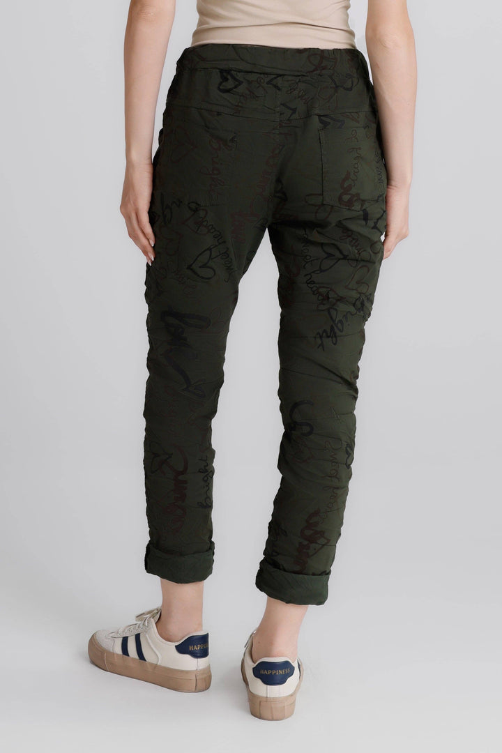 Collins Uplift Stretch Tie Waist Pant