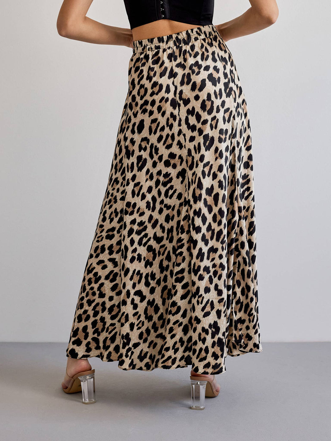 Valentine Skirt in Solid Satin