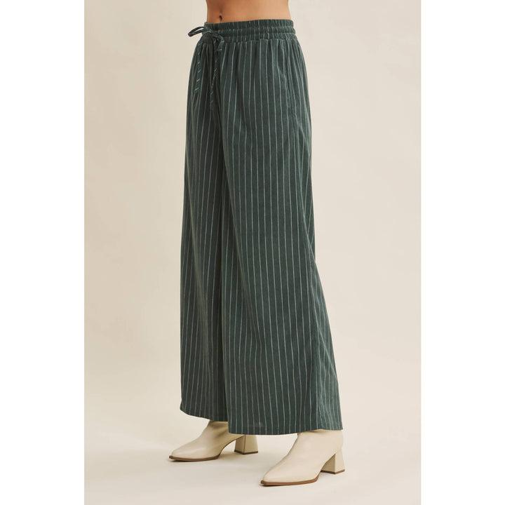 Endlessly Wearable Striped Corduroy Comfy Wide-Leg Pants