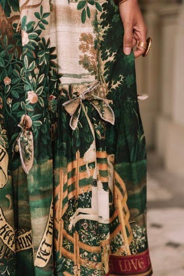 Wildheart Atelier Skirt w/ Pockets, Tassles & Unicorn
