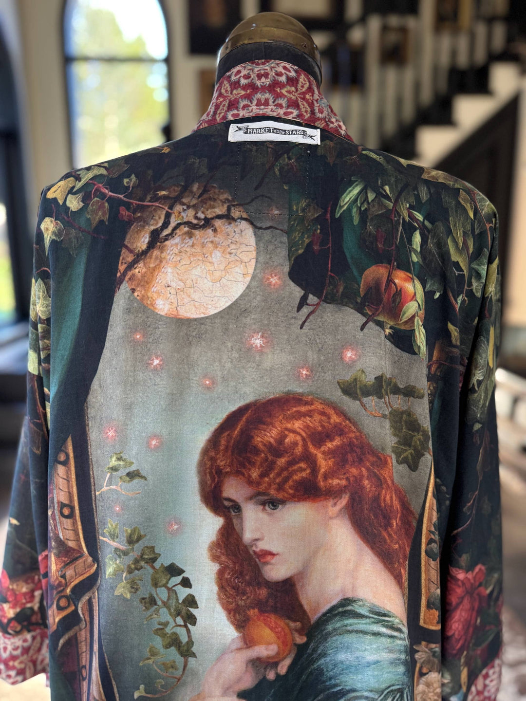 Solstice Matineé (mid-length) duster ft Persephone & Moon