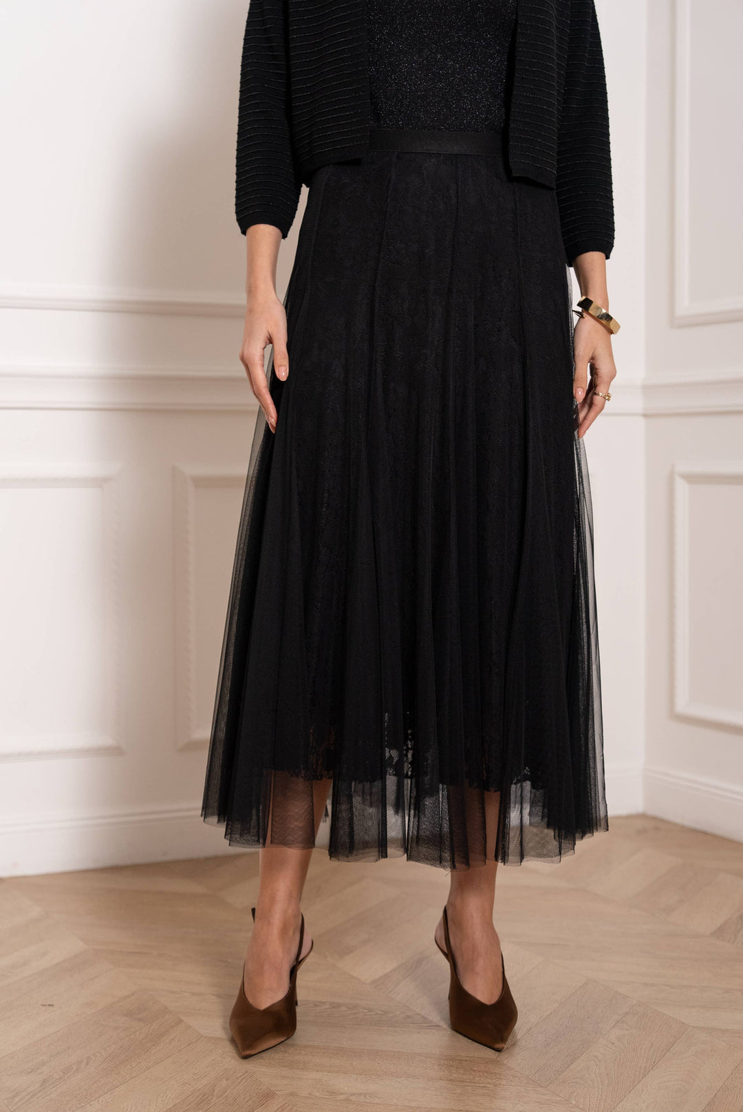 March Tulle & Lace Skirt
