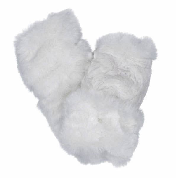 Fingerless Gloves (Mid-Length) - Royal Opulence Faux Fur