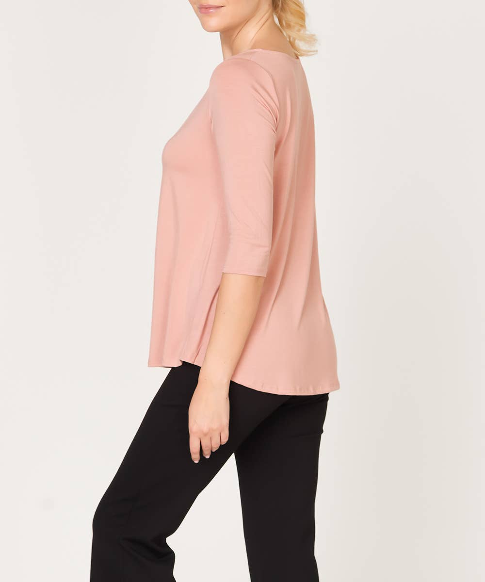 Bamboo Elbow Sleeve Top