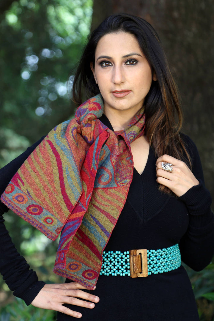 Neck scarf ~ Fuchsia