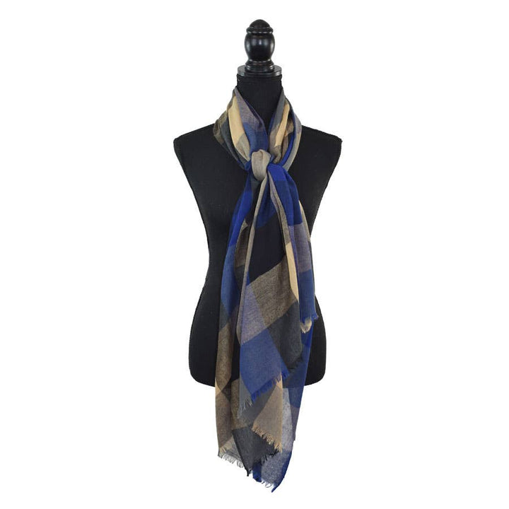 Juno Soft Plaid Scarf