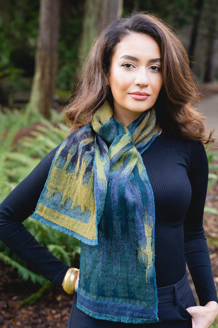 Neck scarf ~ Morocco Green