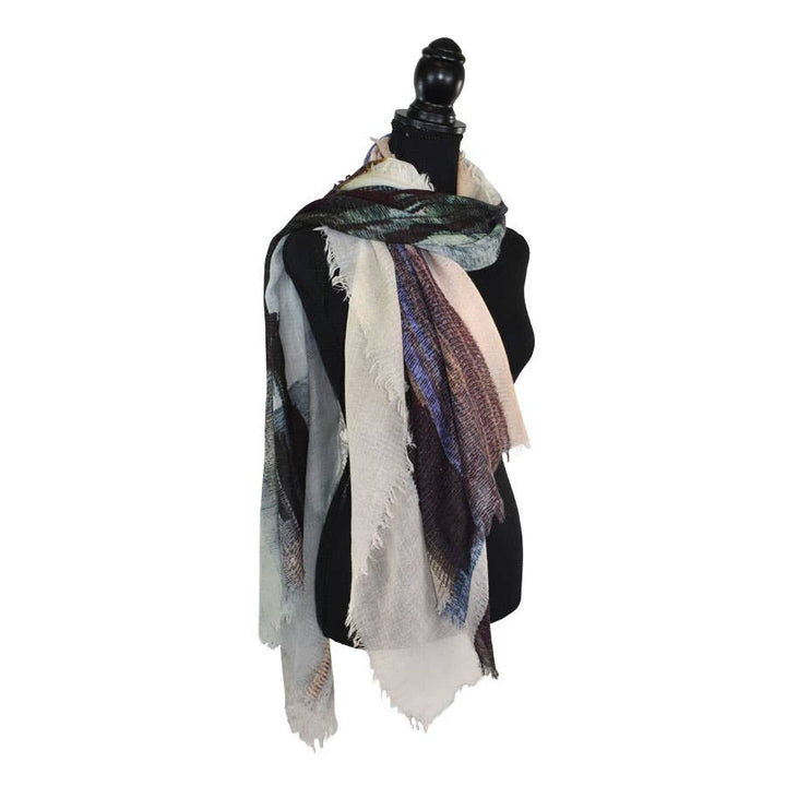 Lourdes Winter White Scarf