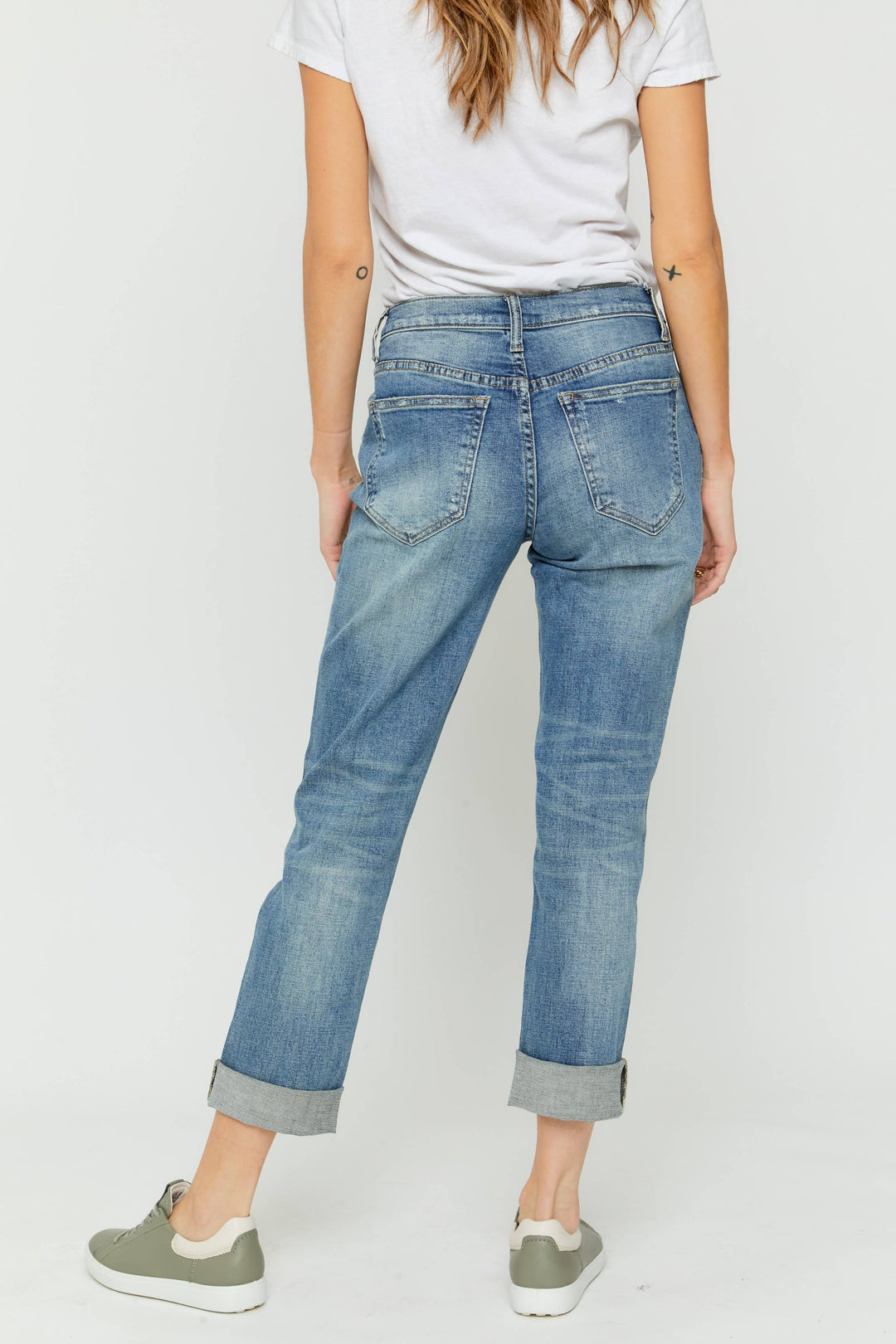 Crosby Mid Rise Relaxed Taper Jean, 4 Year Vintage