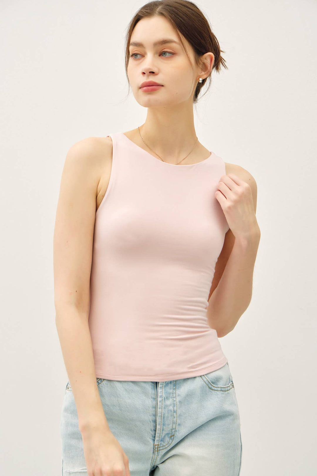 Soft Core Basic Boat Neck Tank