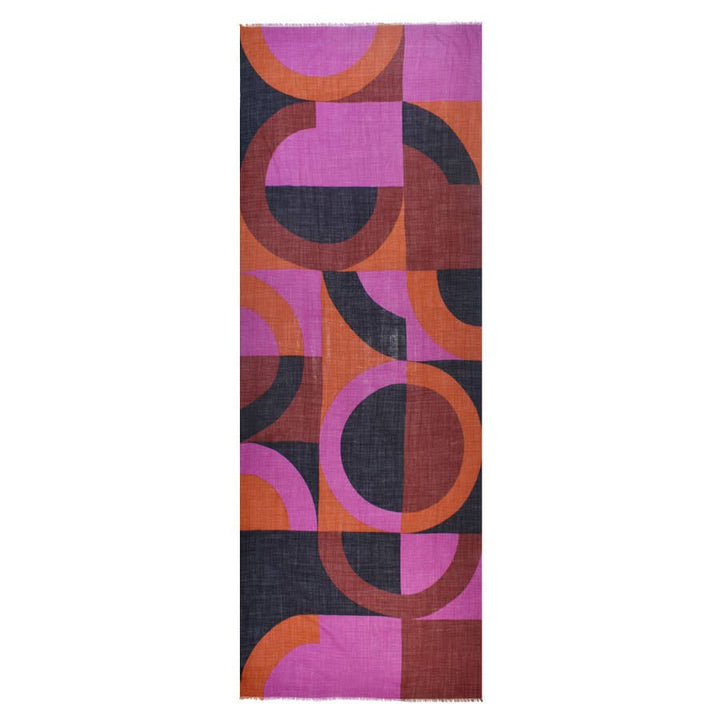 Izumi Geo Colorblock Scarf