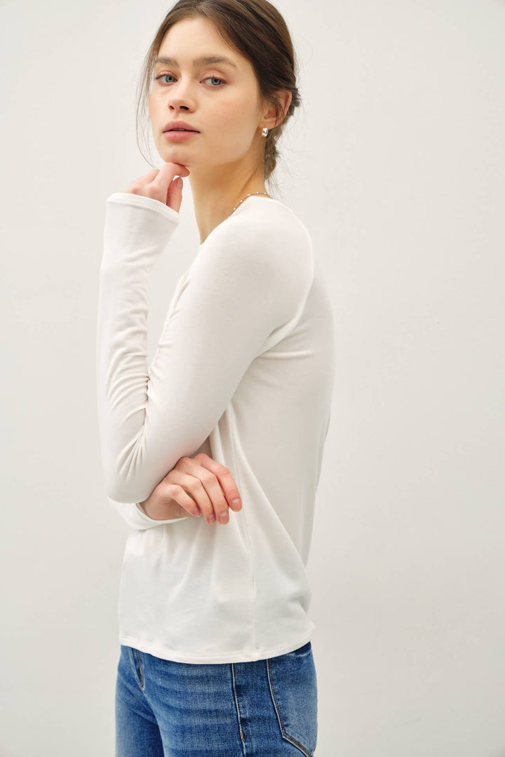 Modal Raglan Sleeve Tee