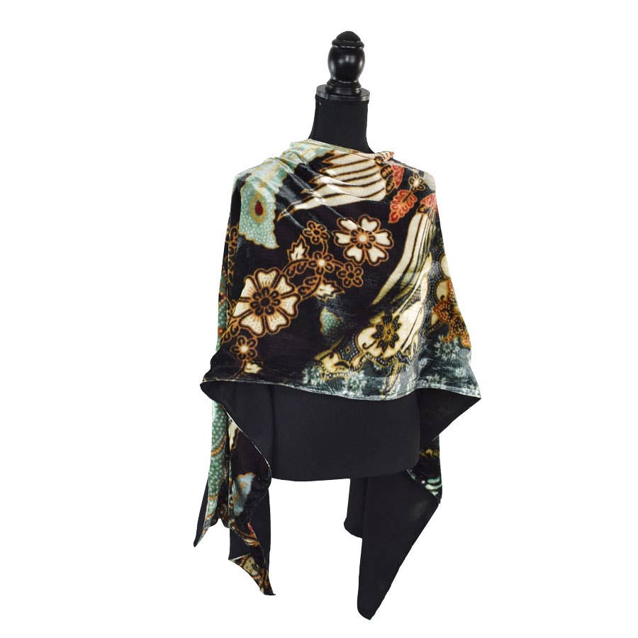Velvetine Printed Shawl