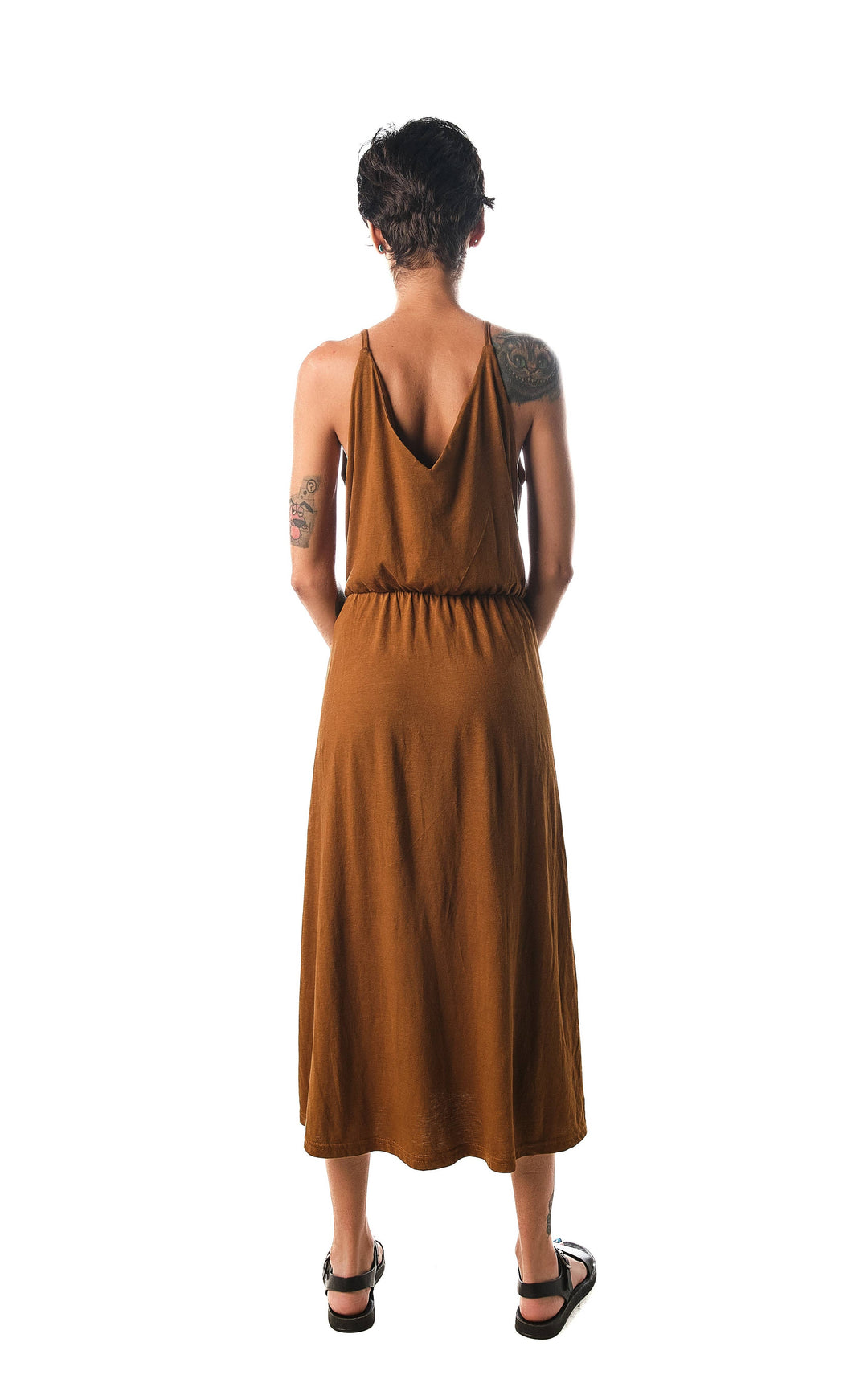 Strappy Modal/Cotton Beach Dress Berry / XXL Strappy Modal/Cotton Beach Dress Berry / XXL
