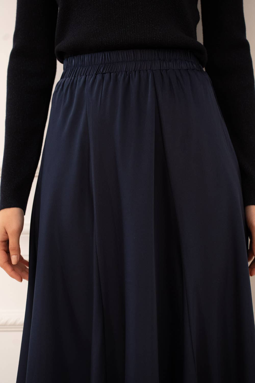 Valentine Skirt in Solid Satin